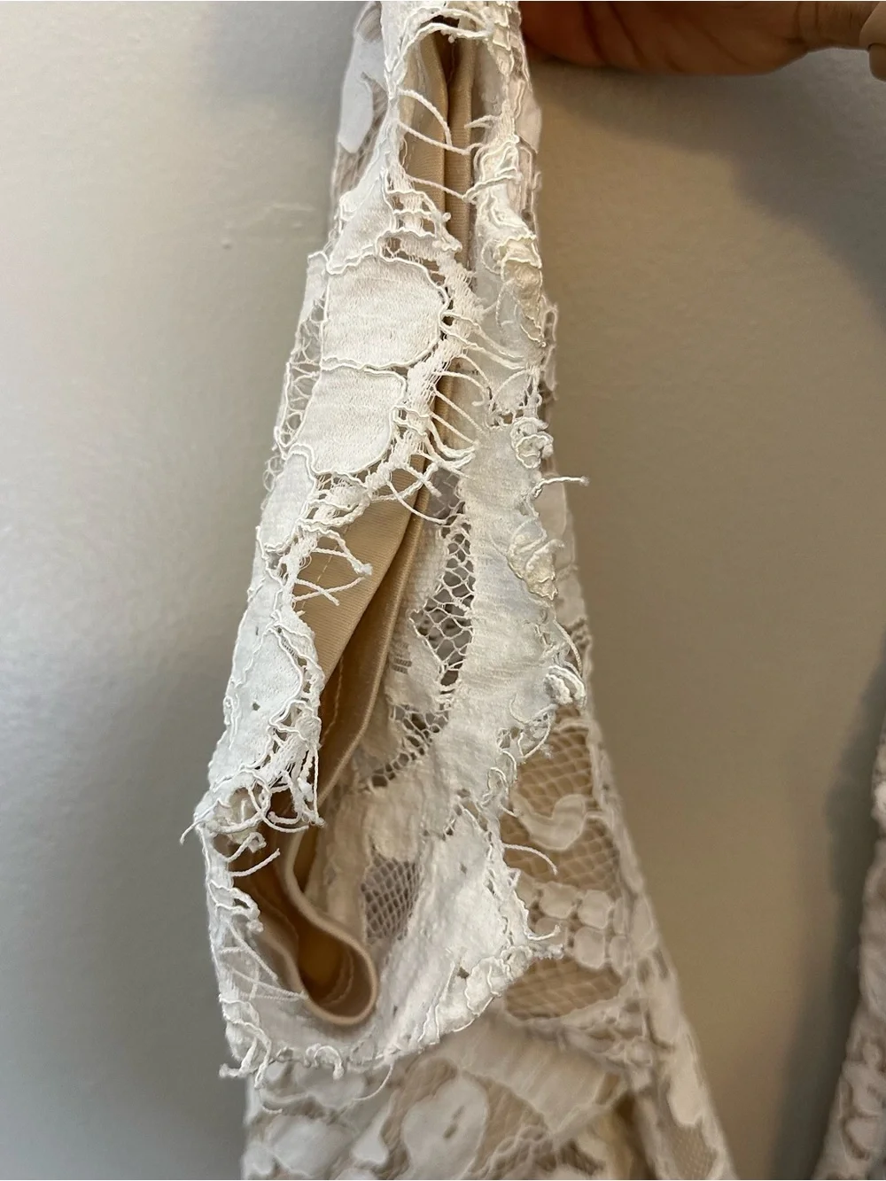 [Lulus] White Lace Halter Jumpsuit Bridal Shower (M) - Picture 10 of 10